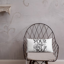 Load image into Gallery viewer, Your Only Limit Pillow