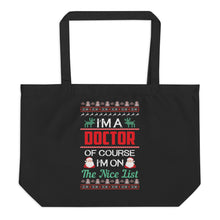 Load image into Gallery viewer, Christmas Doctor Tote Bag