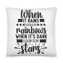 Load image into Gallery viewer, When It Rains Pillow