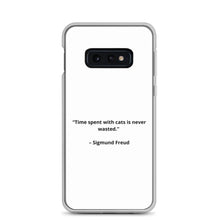 Load image into Gallery viewer, Sigmund Freud Love Cats Samsung Case