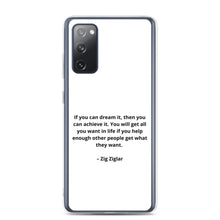 Load image into Gallery viewer, Zig Ziglar Inspirational Samsung Case