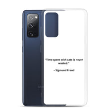 Load image into Gallery viewer, Sigmund Freud Love Cats Samsung Case
