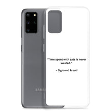 Load image into Gallery viewer, Sigmund Freud Love Cats Samsung Case