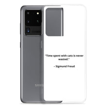 Load image into Gallery viewer, Sigmund Freud Love Cats Samsung Case