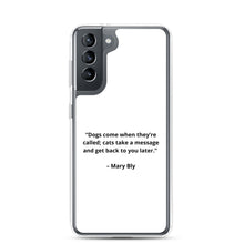 Load image into Gallery viewer, Mary Bly Dog/Cat Love Samsung Case