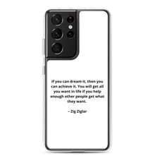 Load image into Gallery viewer, Zig Ziglar Inspirational Samsung Case