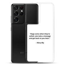 Load image into Gallery viewer, Mary Bly Dog/Cat Love Samsung Case