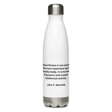 Load image into Gallery viewer, John F. Kennedy Water Bottle