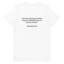 Load image into Gallery viewer, Desmond Tutu Family T-shirt