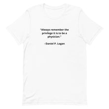 Load image into Gallery viewer, Daniel P. Logan Doctor T-shirt