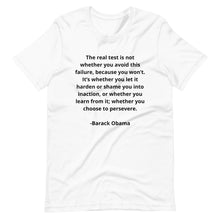 Load image into Gallery viewer, Entrepreneur Quotes Barack Obama Unisex T-shirt