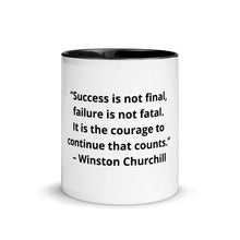Load image into Gallery viewer, Winston Churchill Success Mug