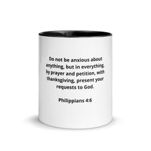 Load image into Gallery viewer, Bible Verses Philippians 4:6 Mug