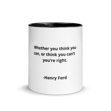 Load image into Gallery viewer, Entrepreneur Quotes Henry Ford Mug