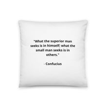 Load image into Gallery viewer, Spiritual Confucius 4 Pillow
