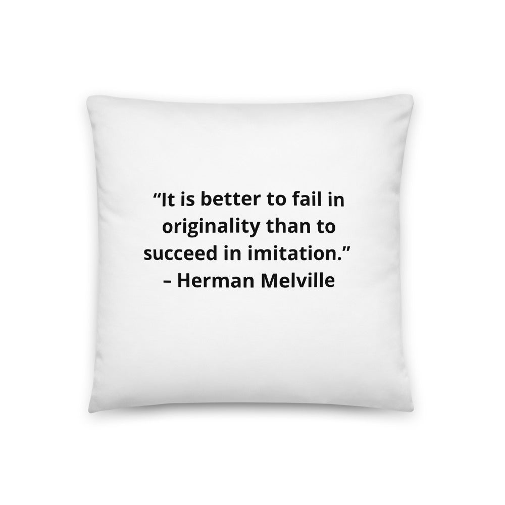 Herman Melville Basic Pillow