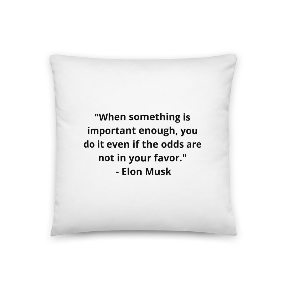 Elon Musk Pillow