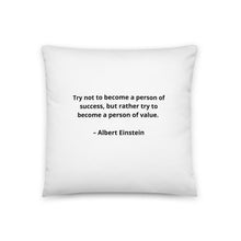 Load image into Gallery viewer, Albert Einstein Inspirational Pillow
