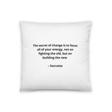 Load image into Gallery viewer, Socrates Inspirational Pillow
