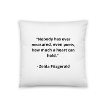 Load image into Gallery viewer, Zelda Fitzgerald Romance Pillow
