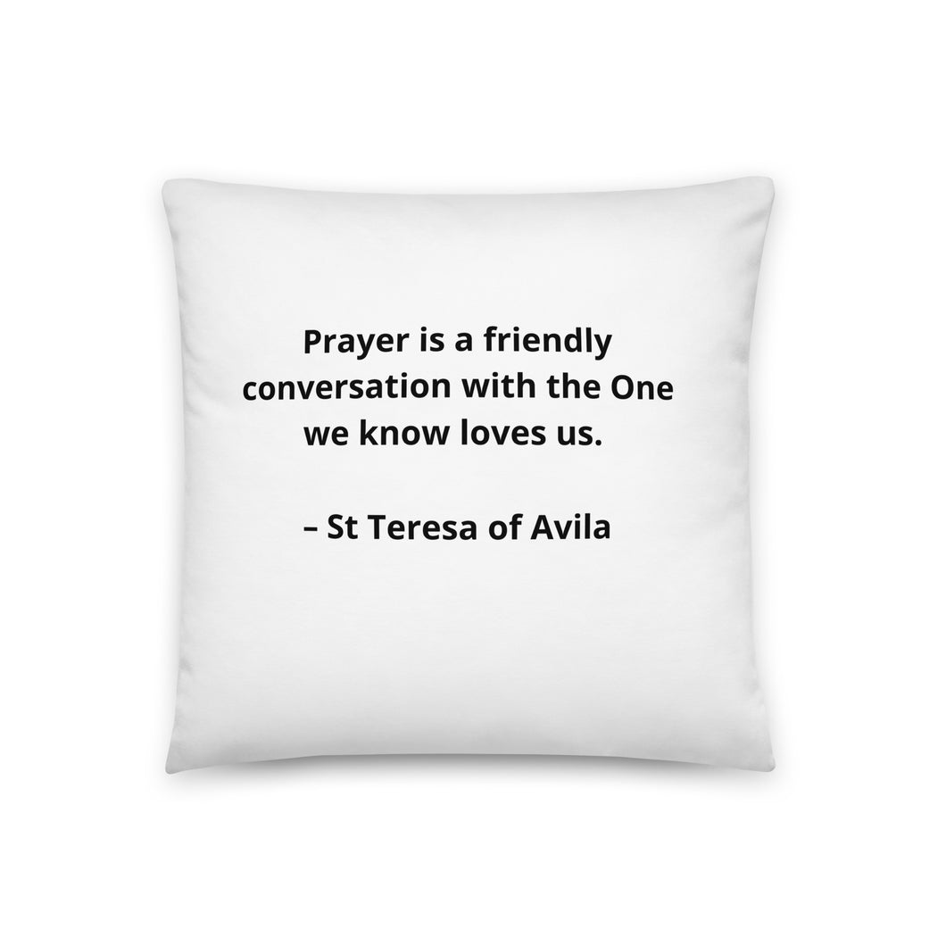 St Teresa of Avila New Age Pillow