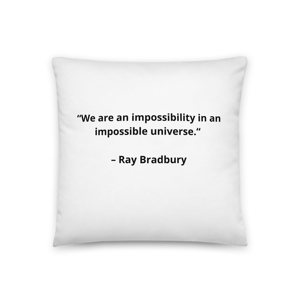 Ray Bradbury New Age Pillow