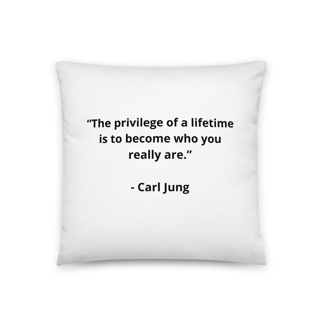 Carl Jung New Age Pillow