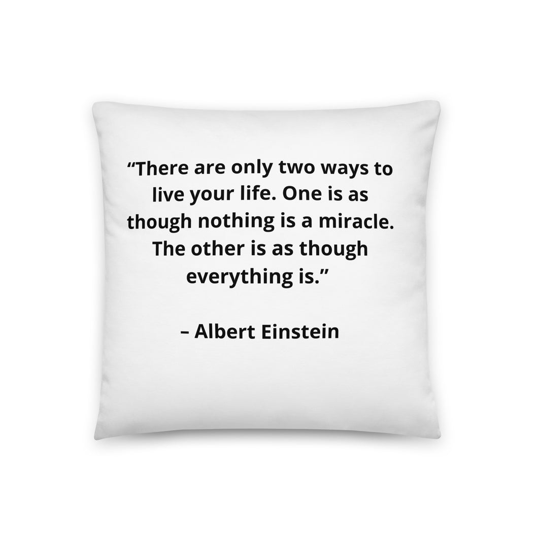 Albert Einstein New Age Pillow