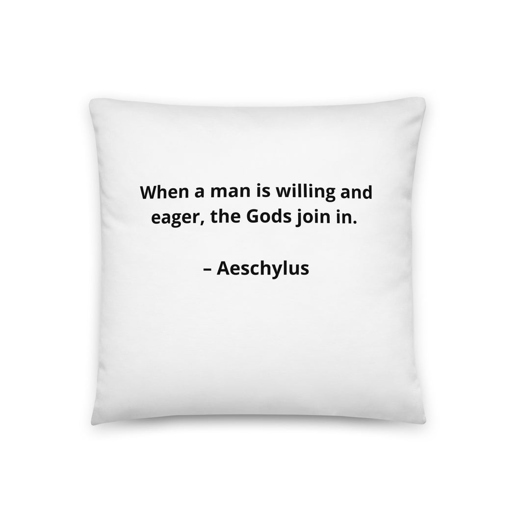 Aeschylus New Age Pillow