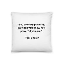 Load image into Gallery viewer, Self-Love Yogi Bhajan Pillow
