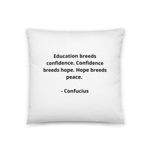 Load image into Gallery viewer, Teachers Confucius Pillow
