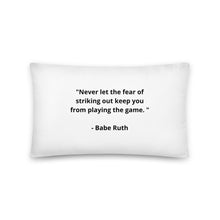 Load image into Gallery viewer, Babe Ruth Pillow
