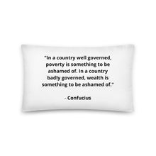 Load image into Gallery viewer, Spiritual Confucius Quote Pillow
