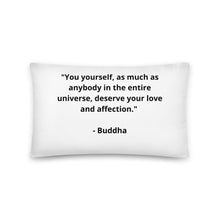 Load image into Gallery viewer, Self-Love Buddha Pillow
