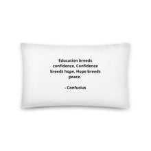 Load image into Gallery viewer, Teachers Confucius Pillow
