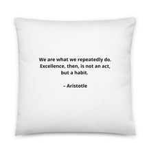 Load image into Gallery viewer, Aristotle Inspirational Pillow
