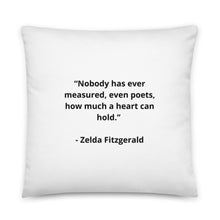 Load image into Gallery viewer, Zelda Fitzgerald Romance Pillow
