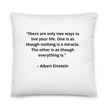 Load image into Gallery viewer, Albert Einstein New Age Pillow
