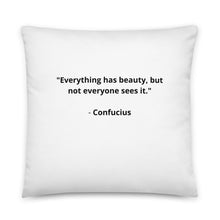 Load image into Gallery viewer, Spiritual Confucius Quote Pillow
