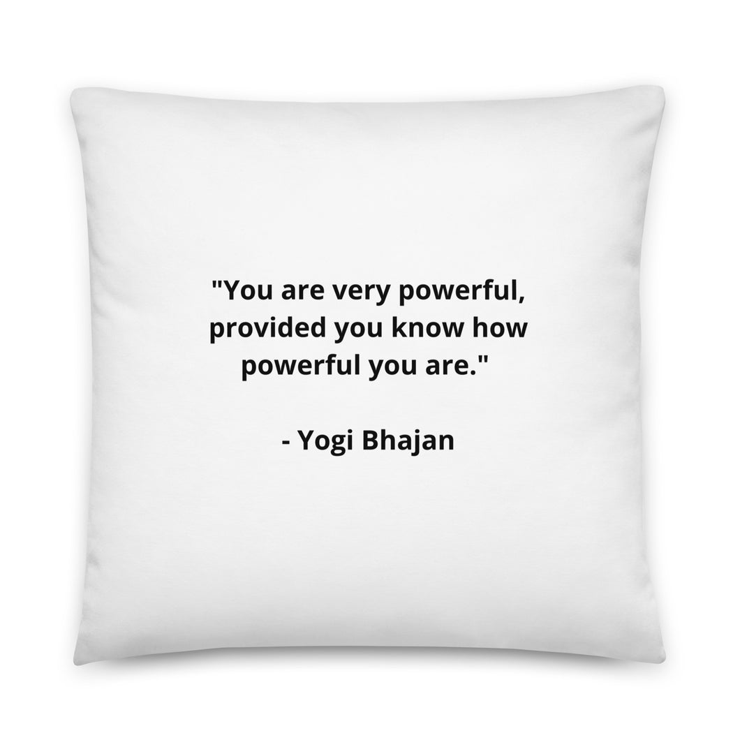 Self-Love Yogi Bhajan Pillow