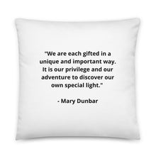 Load image into Gallery viewer, Self-Love Mary Dunbar Pillow
