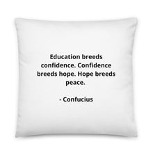 Load image into Gallery viewer, Teachers Confucius Pillow
