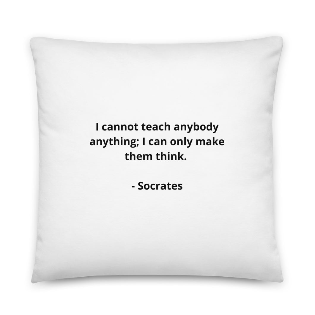 Teachers Socrates Pillow