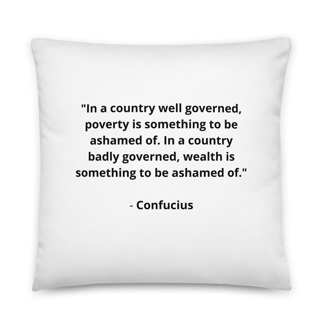 Spiritual Confucius 3 Pillow