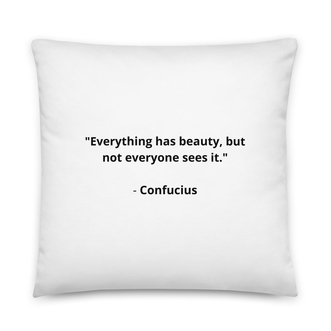 Spiritual Confucius 5 Pillow