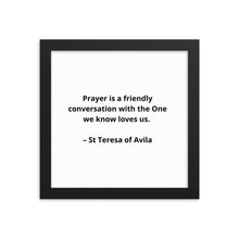 Load image into Gallery viewer, St Teresa of Avila New Age Framed Poster
