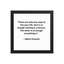 Load image into Gallery viewer, Albert Einstein New Age Framed Poster
