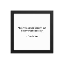 Load image into Gallery viewer, Spiritual Confucius 5 Framed Poster
