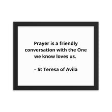 Load image into Gallery viewer, St Teresa of Avila New Age Framed Poster
