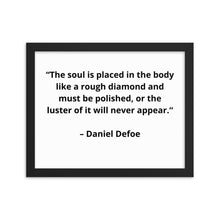 Load image into Gallery viewer, Daniel Defoe New Age Framed Poster
